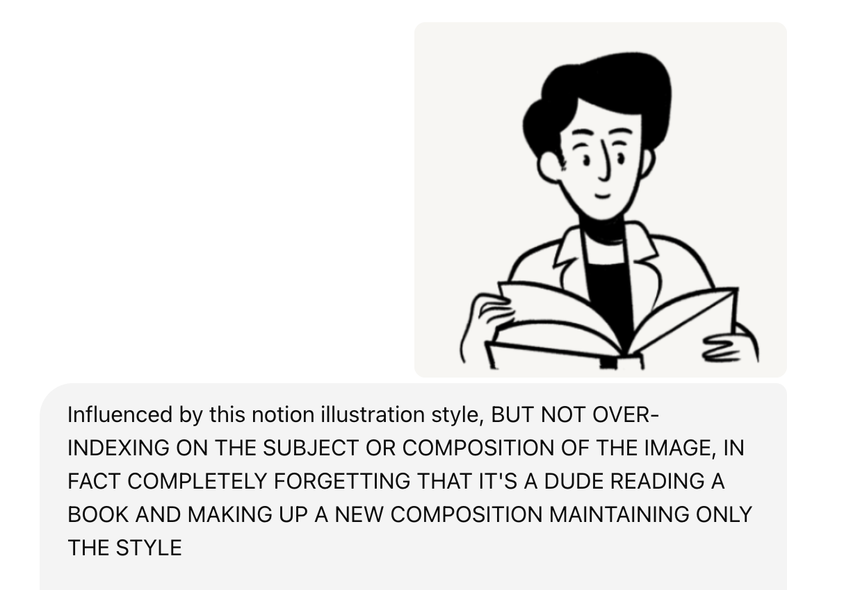 A cartoon person in a lab coat reading a large open book with text below describing prompt engineering